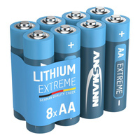 Baterie litowe ANSMANN 8 x AA/FR6 1.5V