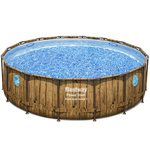 Basen stelażowy Bestway rattan 488x122 11w1 56725