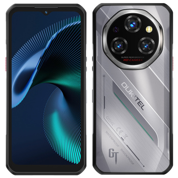 Smartphone Oukitel WP62 5G  6.58" 8/256GB 11000mAh Srebrny