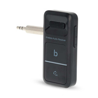 Odbiornik Bluetooth Nedis BTRC3024BK USB-C / 3.5 mm AAC/SBC Auto off Czarny