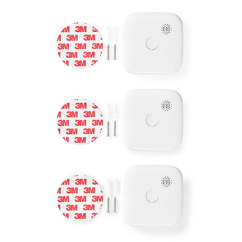 Czujnik dymu Nedis SmartLife WIFIDS21WT3 3szt.