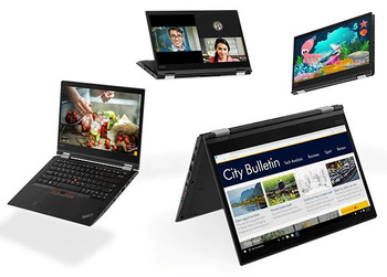 Laptop Lenovo ThinkPad Yoga X380 20LH000M00 i7-8650U/13.3" FHD TouchScreen AntiGlare/16GB/SSD 1TB/BT/BLKB/FPR/Win 10 Pro