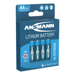 Baterie litowe ANSMANN 4 x AA/FR6 1.5V