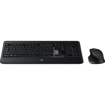 Zestaw klawiatura i mysz Logitech MX900 Performance czarny (black)