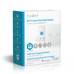 Włącznik światła Nedis SmartLife WIFIWS20WT Wi-Fi