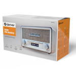 Radio DAB+/FM retro Denver Ligh wood