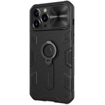 Etui Nillkin CamShield Armor Metal Apple iPhone 13 Pro Max (Without logo cutout) (czarny)