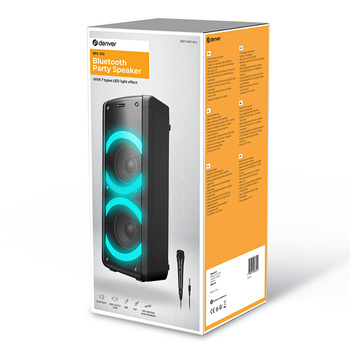 Głośnik imprezowy Denver Bluetooth 30W