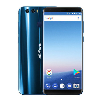 Smartphone Ulefone MIX 2 (blue) + etui/folia