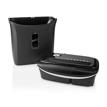 Niszczarka do papieru Nedis 12l DIN P-4 190W Czarna/Uszkodzone opakowanie