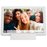 Ramka na zdjęcia Denver z FRAMEO HD 10.1” 16GB biała