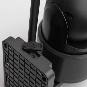 Kamera zewnętrzna podwójna 4G 3MP+3MP + panel słoneczny Technaxx TX-329