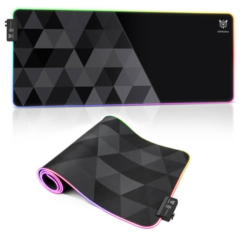 Podkładka pod mysz i klawiaturę Onikuma MP006 RGB (80x30cm) (black)