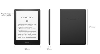 Czytnik e-Booków Amazon Kindle Paperwhite 5/6.8"/WiFi/16GB/special offers/Black/Uszkodzone opakowanie