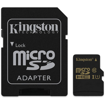Karta pamięci microSDHC 32GB Class10 UHS-I transfer:90/45 MB/s Kingston
