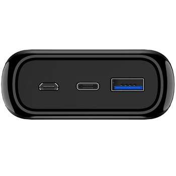 Powerbank indukcyjny 20000 mAh 20W QE20009PQ czarny (PD) + QI