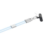 Kabel USB-C/USB-C ANSMANN smycz 1.2m niebieski