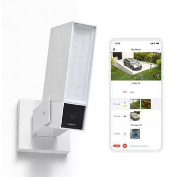 Kamera zewnętrzna z syreną Netatmo NOC-S-W biała