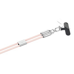 Kabel USB-C/USB-C ANSMANN smycz 1.2m różowy
