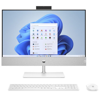 AiO HP Pavilion 27-CA1022NW Ryzen 5-5625U 27" FHD 16GB/512SSD Bezprzewodowa klawiatura + mysz Win 11 Biały