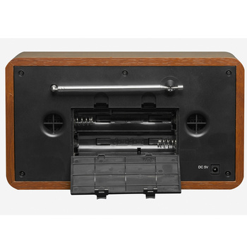 Radio retro DAB+/FM Denver DAB-18 dark wood/Uszkodzone opakowanie