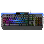 Zestaw gamingowy: klawiatura membranowa RGB, mysz RGB i podkładka (32x25cm) Sades Battle Ram