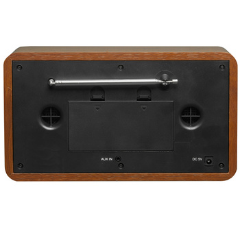 Radio retro DAB+/FM Denver DAB-18 dark wood/Uszkodzone opakowanie