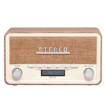 Radio DAB+/FM retro Denver Ligh wood