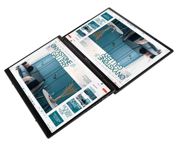 Laptop Asus ZenBook Duo UX8406CA-IS99T Ultra 9 285H/14" FHD+1920 x 1200 TouchScreen OLED + 14" FHD+ 1920 x 1200 TouchScreen OLED/32GB/ SSD 2TB/BT/BLKB/Intel Arc 140T/Win 11 Inkwell Gray