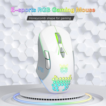 Mysz gamingowa Onikuma CW902 RGB biała