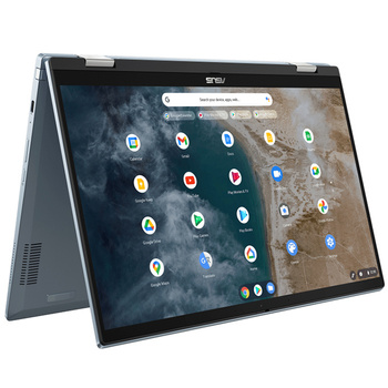 Laptop Asus Chromebook Flip CX5400FMA-DN566T i5-1130G7/14" FHD TouchScreen/16GB/SSD 256GB/BT/x360/Chrome OS Blue