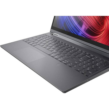 Laptop Lenovo Yoga-9-15IMH5 i9-10980HK/15.6" HDR 400 UHD TouchScreen (3840x2160)/16GB/SSD 2TB/BT/BLKB/FPR/x360/PEN/GeForce GTX 1650Ti 4GB/Win 10 Pro Iron Grey