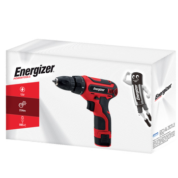 Wiertarka akumulatorowa Energizer 12V + akumulator 12V