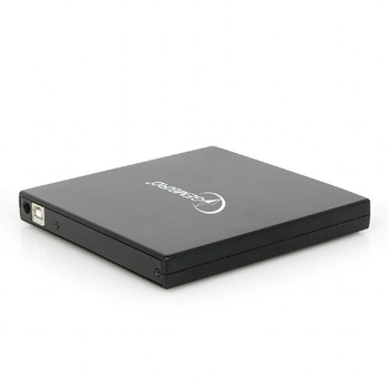 Gembird nagrywarka zewnętrzna DVD 8x, CD 24x, USB 2.0, slim, Czarna