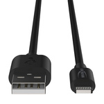 Kabel USB-A/Lightning ANSMANN 1m czarny