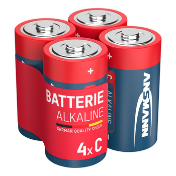 Baterie alkaliczne ANSMANN C/LR14 1.5V - 4szt.