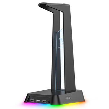 Stojak na słuchawki z podświetleniem RGB Onikuma ST2 czarny