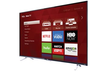 Monitor TCL 55US5800 LED/55" 4K UHD ROKU Smart TV/NoTuner/MenuEn