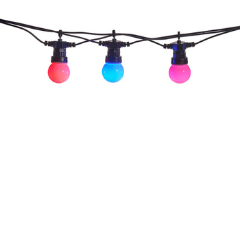 Kolorowy łańcuch świetlny LED Wi-Fi - 15 szt.