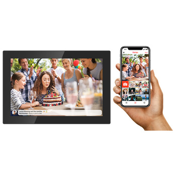 Ramka na zdjęcia Denver z FRAMEO 10.1"/1280x800 IPS/16GB czarna