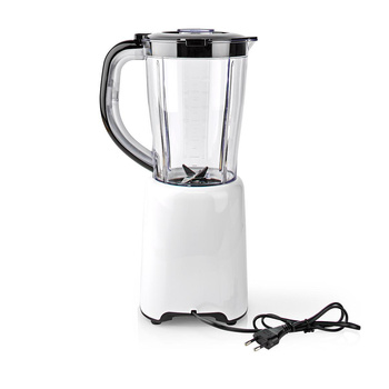 Blender kielichowy Nedis KABL300CWT 800W 1.5L Czarno-biały/Uszkodzone opakowanie