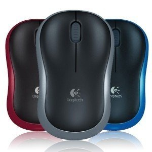 Mysz bezprzewodowa Logitech M185 niebieska