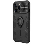 Etui Nillkin CamShield Armor Metal Apple iPhone 13 Pro (Without logo cutout) (czarny)