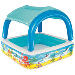 Bestway Dmuchany plac zabaw z daszkiem 55" x 55" x 45"/1.40m x 1.40m x 1.14m 52192