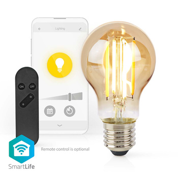 Inteligentna żarówka LED Nedis SmartLife WIFILRF10A60 7W E27 Wi-Fi