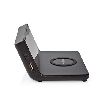 Budzik Nedis WCACQ20BK 5–15 W 2x alarm bez światła Czarny