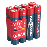 Baterie alkaliczne ANSMANN AAA/LR03 1.5V - 8szt.