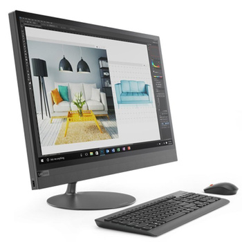 AiO Lenovo 520-24ICB i5-8400T/23.8" FHD IPS TouchScreen/12GB/1TB+SSD 256GB/DVD/BT/Radeon 530 2GB/Wireless Keyboard+Mouse/Win 10