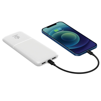 Powerbank 10 000mAh 10W Rebeltec P10 White/Uszkodzone opakowanie
