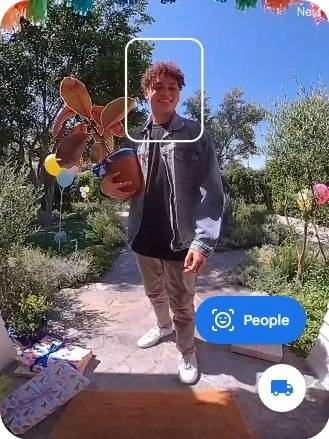 Wideodzwonek do drzwi Google Nest Doorbell Ivy
